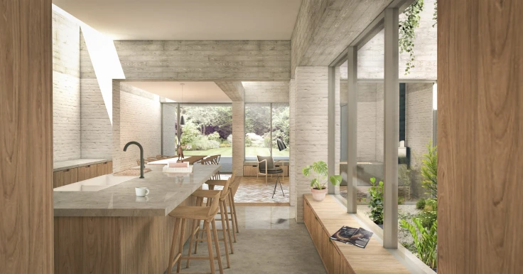 House over looking Dublin Bay